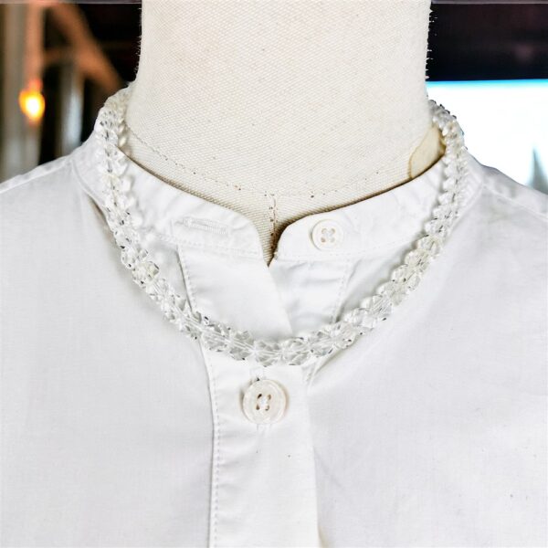 0853-Dây chuyền pha lê-Faceted Crystal necklace-Khá mới8