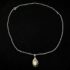 0773-Dây chuyền nữ-Silver and pearl necklace-Khá mới2