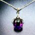 0794-Dây chuyền nữ-Amethyst pendant AM870 Korea necklace-Khá mới0