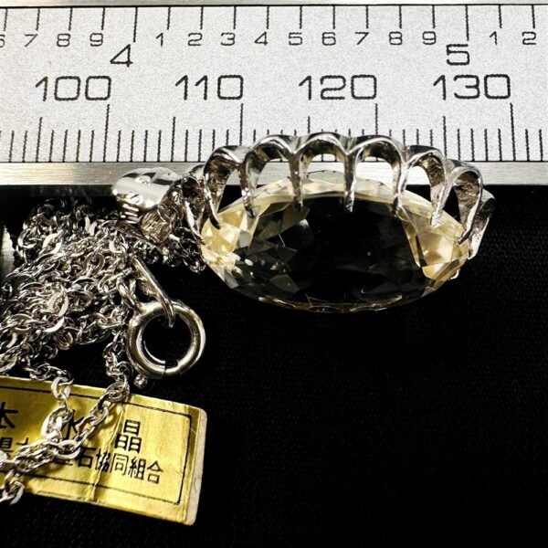 0799-Dây chuyền nữ-Citrine gemstone 13×17.5mm necklace-Mới/chưa sử dụng9