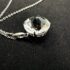 0798-Dây chuyền nữ-Clear quartz silver plated necklace-Khá mới6