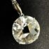 0798-Dây chuyền nữ-Clear quartz silver plated necklace-Khá mới4