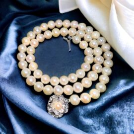 0843-Dây chuyền nữ-Seawater pearl 7mm necklace