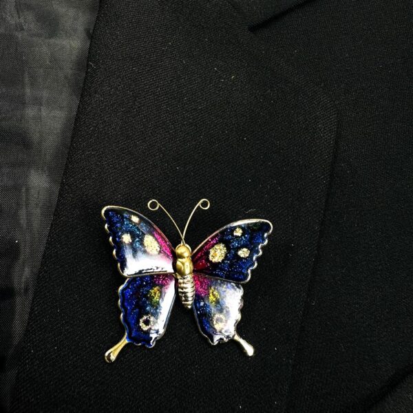 0979-Ghim cài áo-Butterfly brooch-Đã sử dụng2