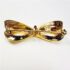 0962-Ghim cài áo-Nina Ricci gold plated bow brooch-Như mới4