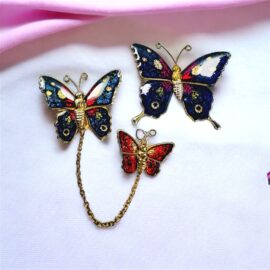 0979-Ghim cài áo-Butterfly brooch-Đã sử dụng