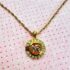 0764-Dây chuyền nữ-Nina Ricci gold plated & crystal necklace2