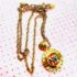 0764-Dây chuyền nữ-Nina Ricci gold plated & crystal necklace6