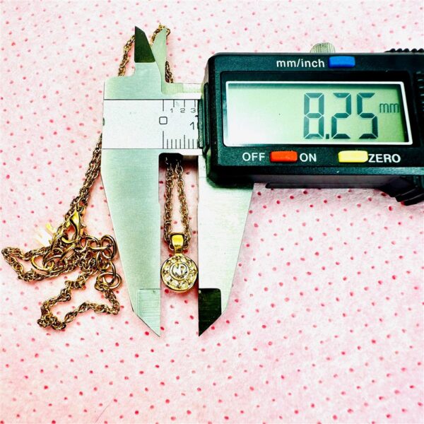 0765-Dây chuyền nữ-Nina Ricci gold plated & crystal necklace7
