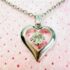 0780-Dây chuyền nữ-Stainless heart pendant necklace2