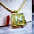 0760-Dây chuyền nữ-Nina Ricci cubic pendant necklace0