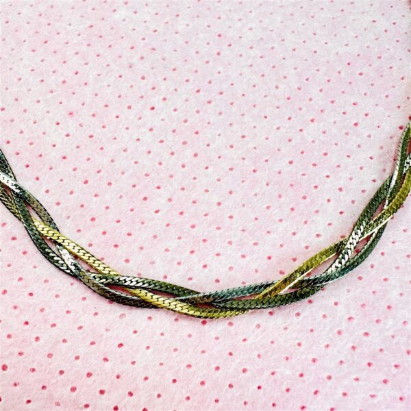 0828-Dây chuyền nữ-3 colours stainless steel necklace2