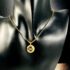 2292-Dây chuyền nữ+bông tai-Nina Ricci gold plated & crystal necklace+earrings1