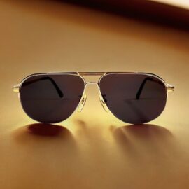 0654-Kính mát nam-Gần như mới-BURBERRYS aviator vintage sunglasses
