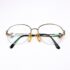 0669-Gọng kính nữ-Đã sử dụng-YVES SAINT LAURENT 30-7689 half rim eyeglasses frame0