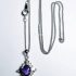 0793-Dây chuyền nữ-Amethyst crystal necklace1