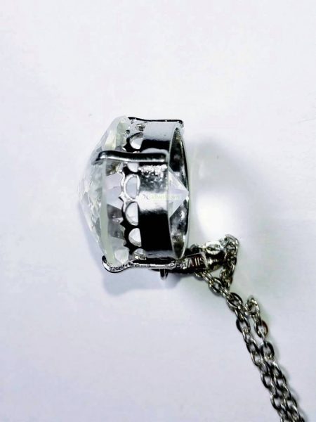 0798-Dây chuyền-Clear quartz necklace4