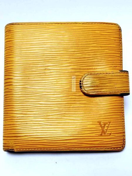 1683-Ví nam-LOUIS VUITTON epi yellow wallet0