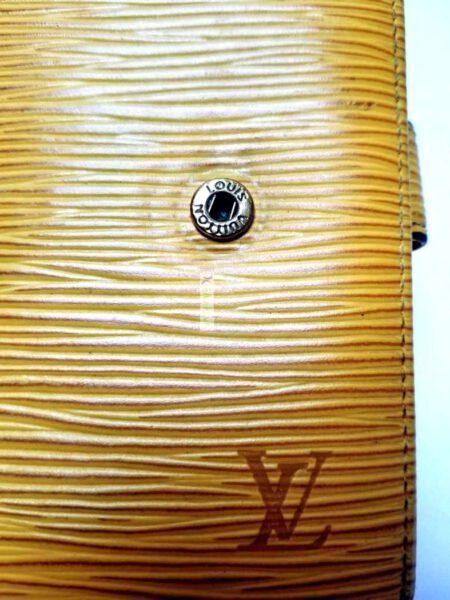 1683-Ví nam-LOUIS VUITTON epi yellow wallet3
