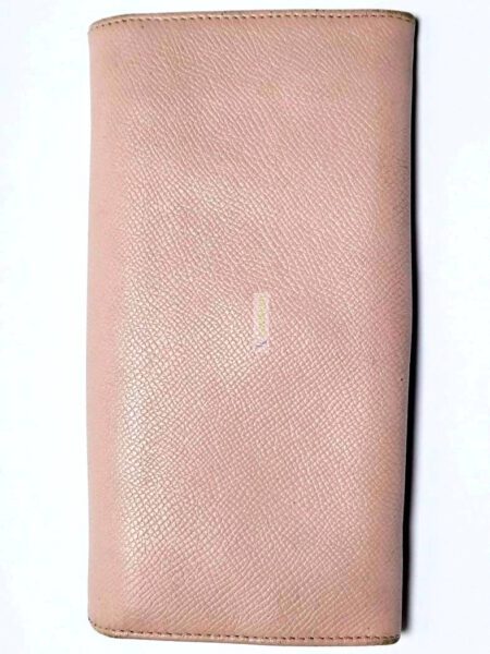 1654-Ví dài nữ-BVLGARI pink bifold wallet1