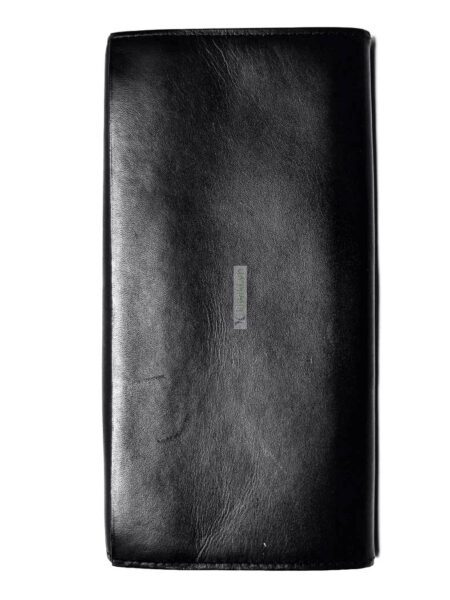 1688-Ví dài nữ-NINA RICCI black leather wallet1