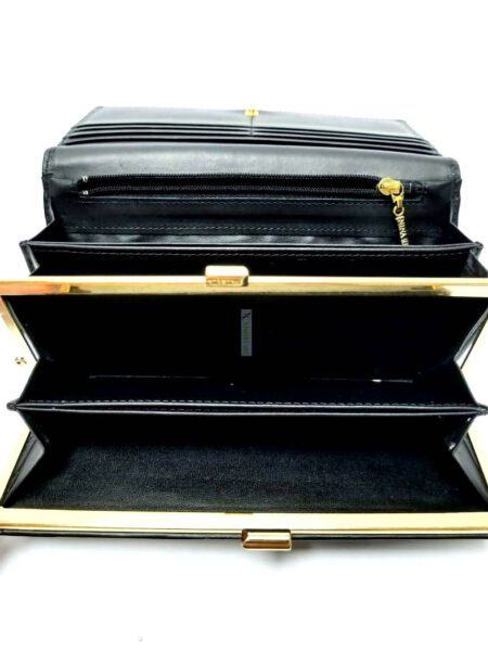 1688-Ví dài nữ-NINA RICCI black leather wallet3