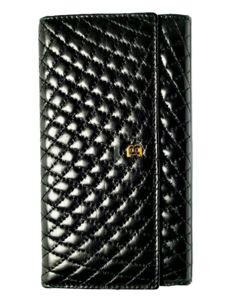 1689-Ví dài nữ-BALLY quilted leather wallet0