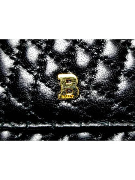1689-Ví dài nữ-BALLY quilted leather wallet1