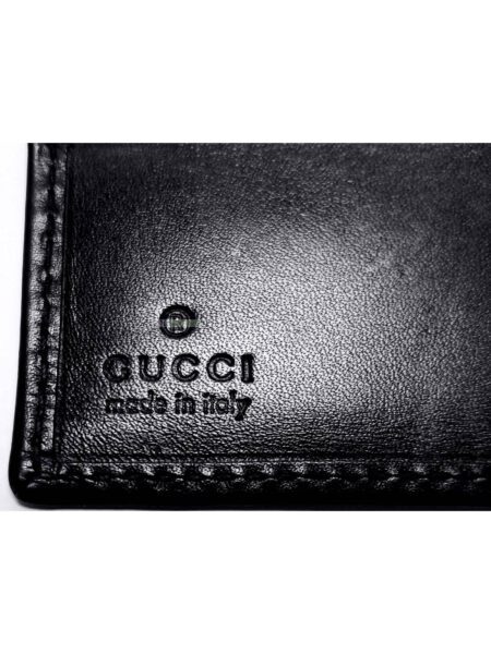 1691-Ví dài nam/nữ-GUCCI black leather wallet4