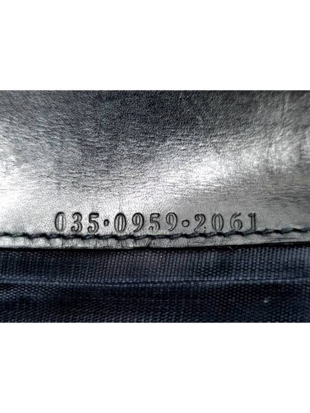 1691-Ví dài nam/nữ-GUCCI black leather wallet6