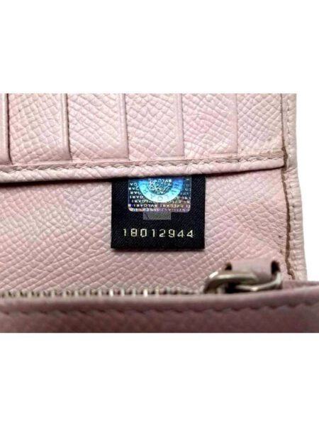 1654-Ví dài nữ-BVLGARI pink bifold wallet13