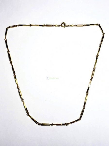 0821-Dây chuyền nữ-Gold plated necklace0