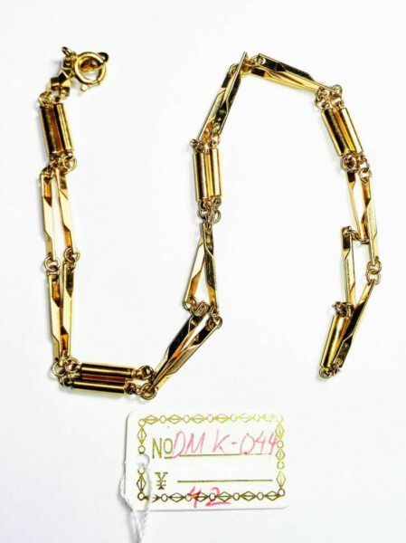 0821-Dây chuyền nữ-Gold plated necklace2