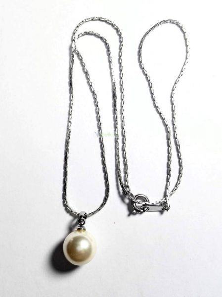 0819-Dây chuyền nữ-Pearl pendant necklace1