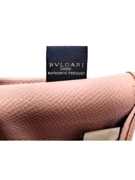 1654-Ví dài nữ-BVLGARI pink bifold wallet12