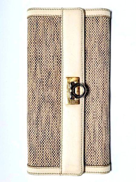 1693-Ví dài nữ-SALVATORE FERRAGAMO long wallet0