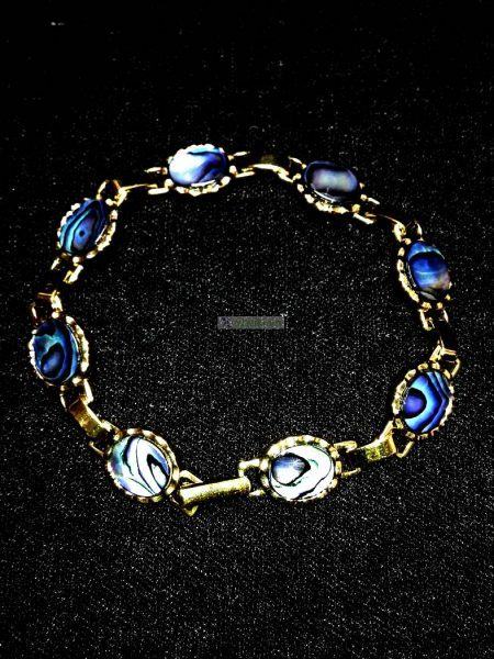 0755-Lắc tay nữ-Ariki Paua shell bracelet0