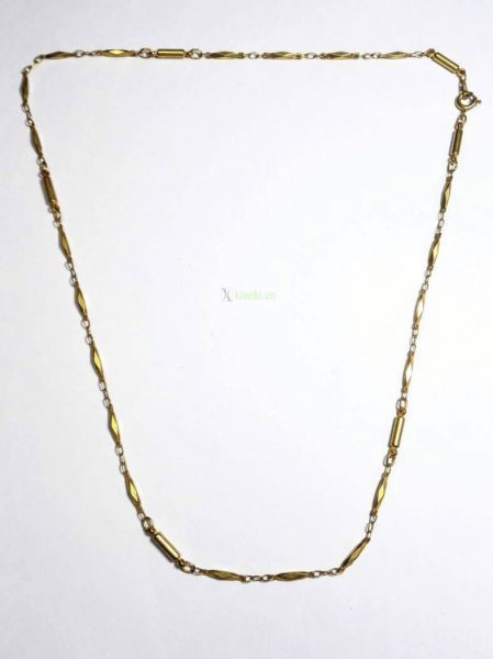 0825-Dây chuyền nữ-Gold plated necklace0
