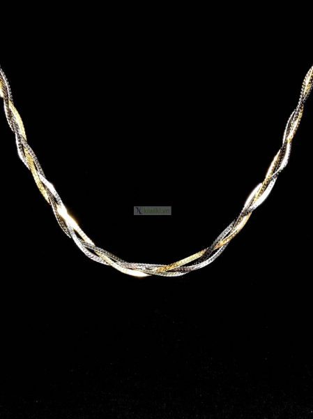 0828-Dây chuyền nữ-3 colours necklace0