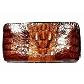 1696-Ví dài nữ-SAMANTHA THAVASA crocodile leather wallet