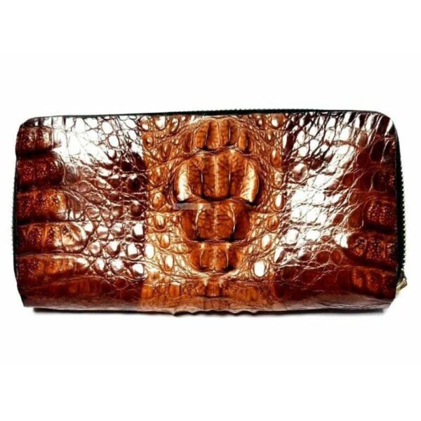 1696-Ví dài nữ-SAMANTHA THAVASA crocodile leather wallet0