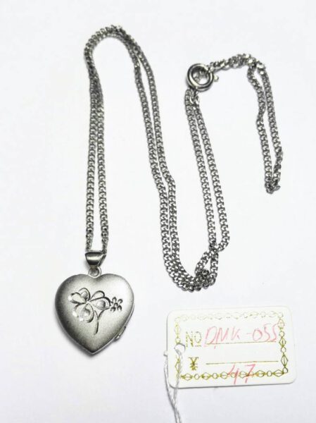 0830-Dây chuyền nữ-Heart pendant necklace6