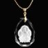 0832-Dây chuyền nữ-Buddhist crystal pendant necklace-Đã sử dụng0