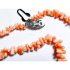 0842-Dây chuyền nữ-Pink coral deep sea necklace2