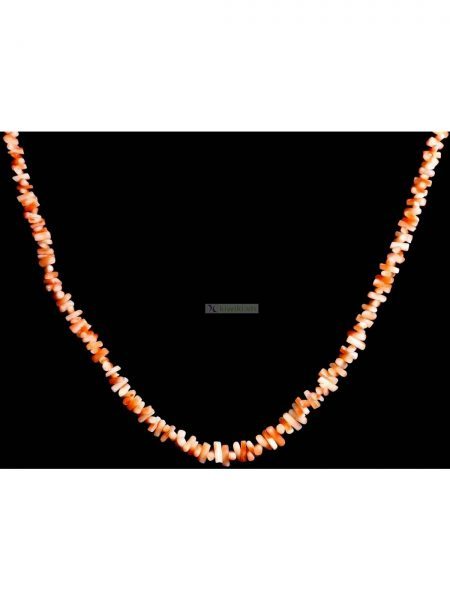 0842-Dây chuyền nữ-Pink coral deep sea necklace0