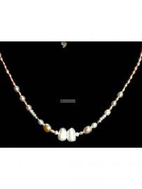 0844-Dây chuyền nữ-Pearl necklace