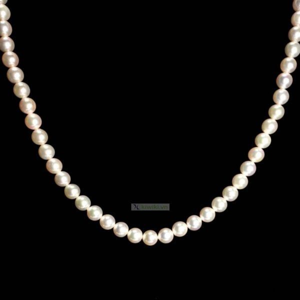 0846-Dây chuyền nữ-Pearl necklace0