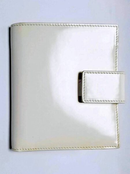 1709-Ví vuông nữ-GUCCI white leather wallet2