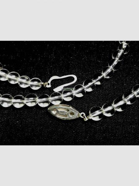 0858-Dây chuyền nữ-Clear crystal necklace2