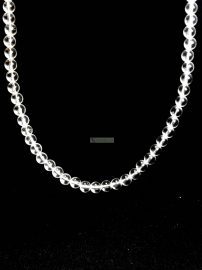 0858-Dây chuyền nữ-Clear crystal necklace